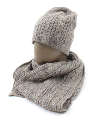 Комплект (Шапка, шарф)