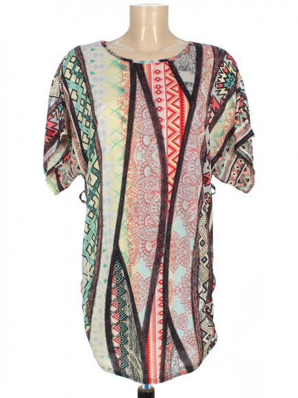 Футболка удлиненная