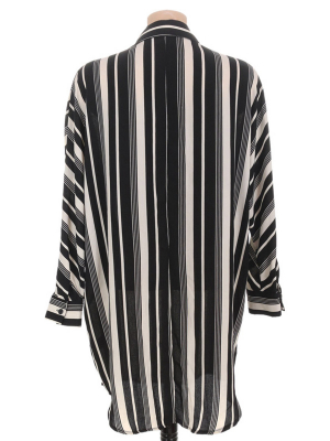 Рубашка удлиненная