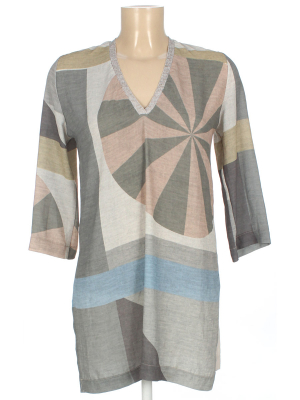 Блуза удлинённая