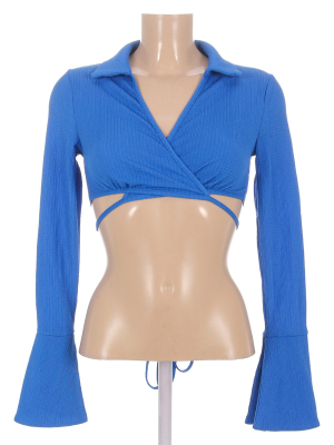 Блуза укороченная