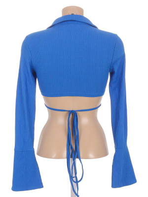 Блуза укороченная