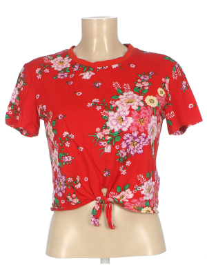 Футболка укороченная