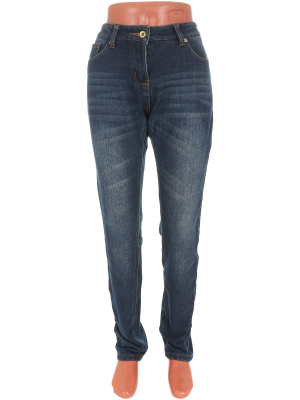 Джинсы утепленные