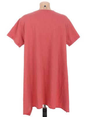 Футболка удлиненная