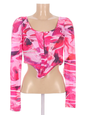 Кофта укороченная