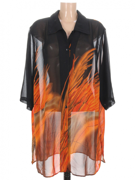 Рубашка удлиненная