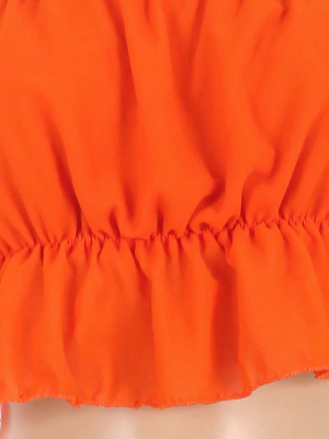 Блуза укороченная