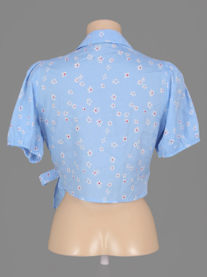 Блуза укороченная