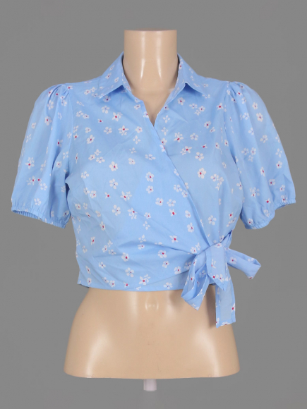 Блуза укороченная