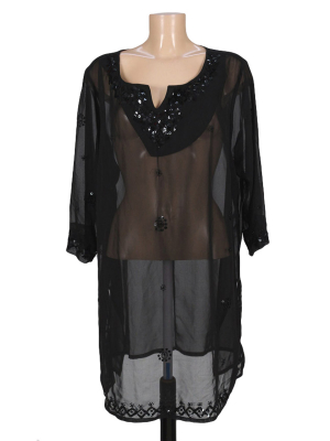 Блуза удлинённая