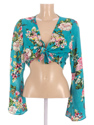 Блуза укороченная