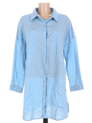 Рубашка удлиненная