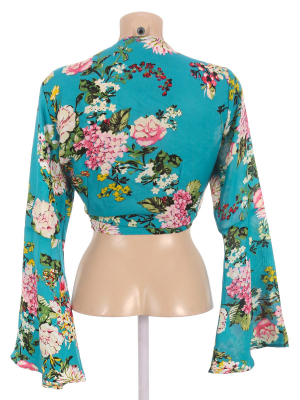 Блуза укороченная