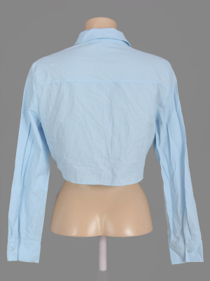 Рубашка укороченная