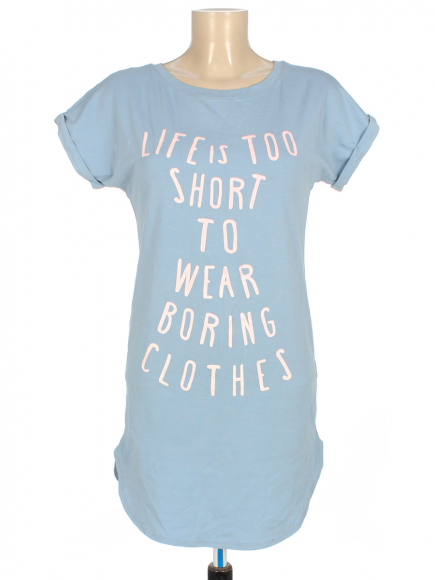 Футболка удлиненная