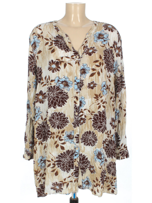 Рубашка удлиненная