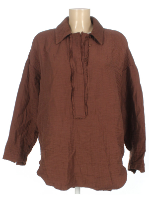 Рубашка удлиненная