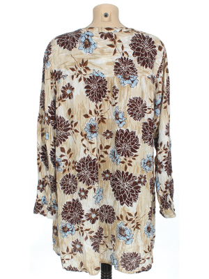 Рубашка удлиненная