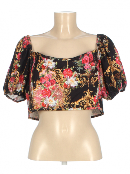 Блуза укороченная