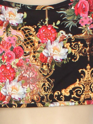 Блуза укороченная