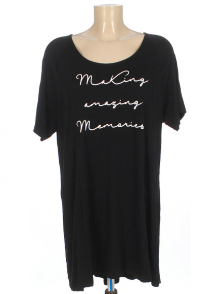 Футболка удлиненная