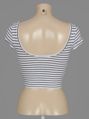 Футболка укороченная