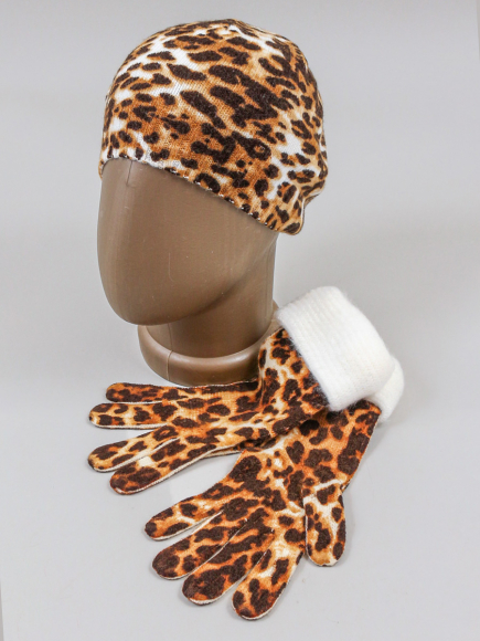 Комплект ( Шапка, перчатки )