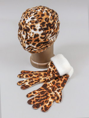 Комплект ( Шапка, перчатки )