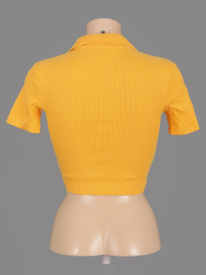 Футболка укороченная