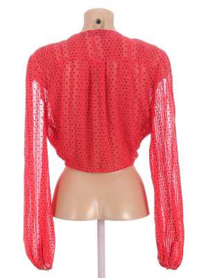 Блуза укороченная