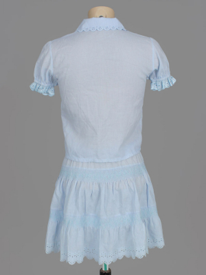 Костюм (юбка, рубашка)