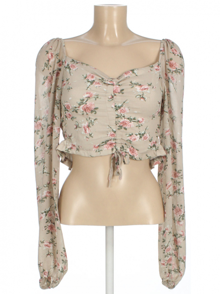 Блуза укороченная