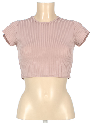 Футболка укороченная