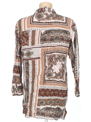 Рубашка удлиненная