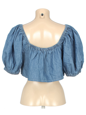 Блуза укороченная