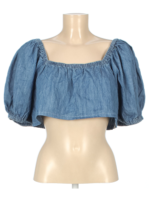 Блуза укороченная