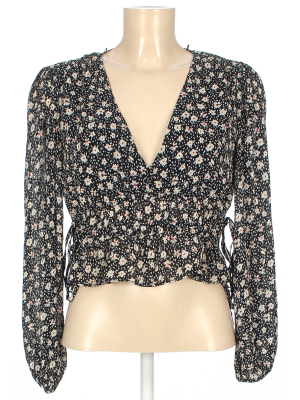 Блуза укороченная