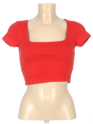 Футболка укороченная