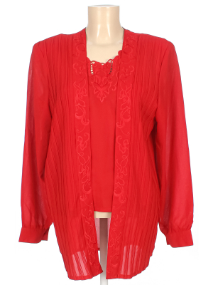 Комплект (блуза, накидка)