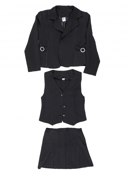 Комплект (юбка, жакет, жилет)