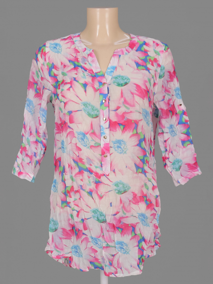 Блуза удлинённая