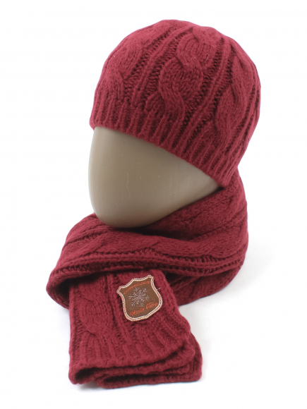 Комплект (Шапка, шарф)