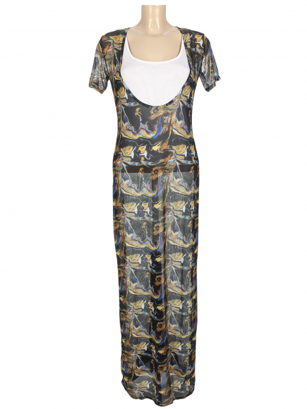 Платье пляжное