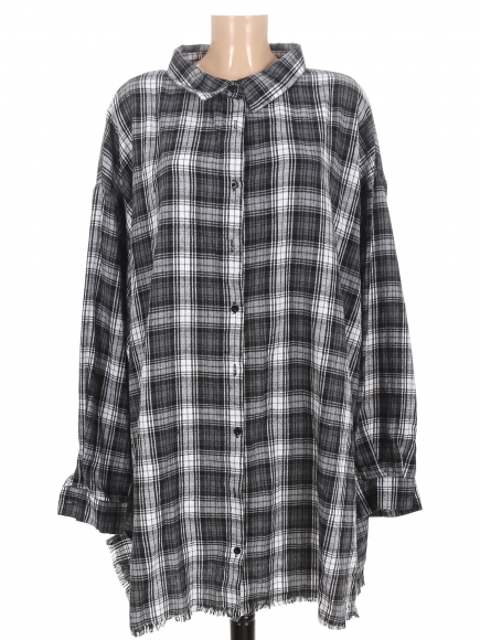 Рубашка удлиненная