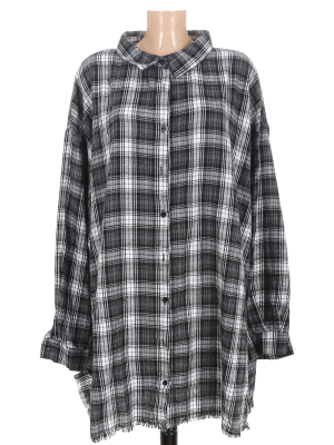 Рубашка удлиненная