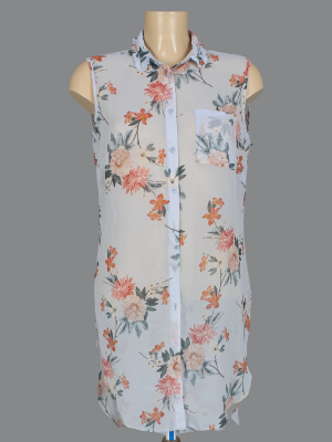 Блуза удлинённая