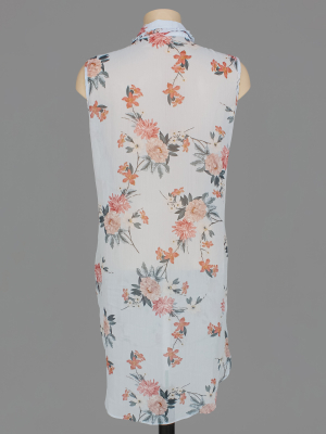 Блуза удлинённая