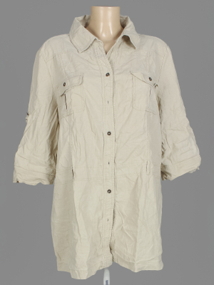 Рубашка удлиненная