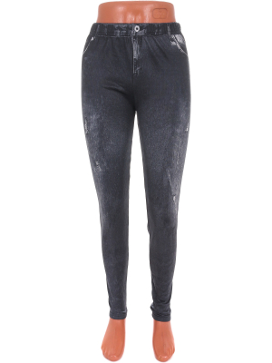 Леггинсы утепленные